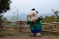 西長尾城跡への道・讃岐富士と久次郎さん